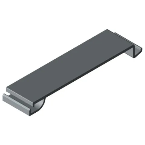 Catch 80, Conduit Profile K, grey similar to RAL 7042