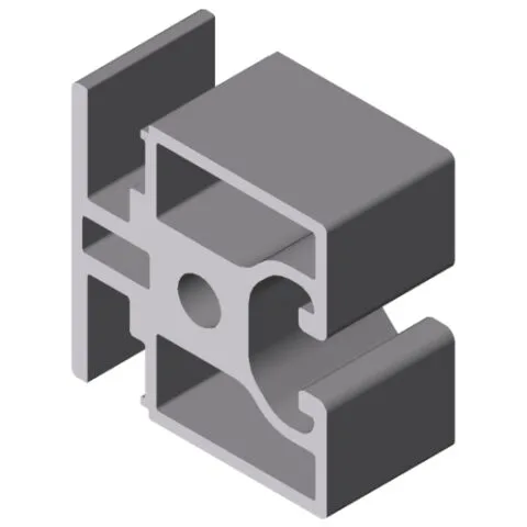 Door Profile X 8 40x40-180° - XMS, natural