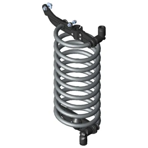 Spiral Hose for Tool Balancers 2 x D10 mm