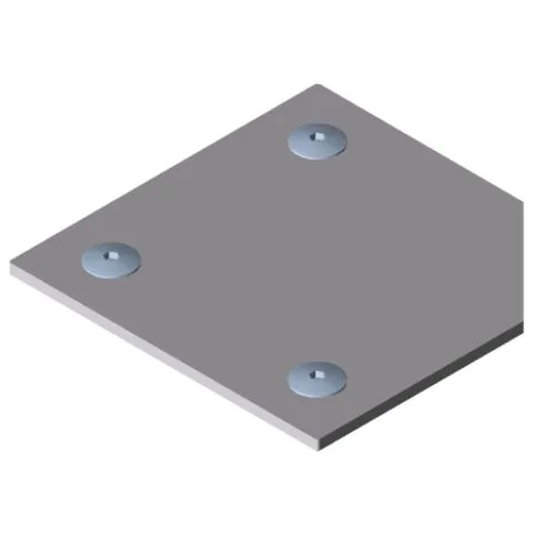 Cap X 8 120x120-45° Al