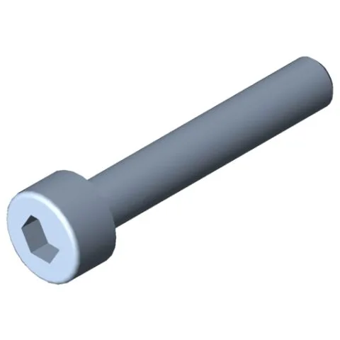 Hexagon Socket Head Cap Screw DIN 912 M3x18, bright zinc-plated