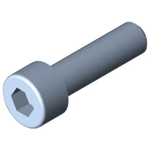 Hexagon Socket Head Cap Screw DIN 912 M5x18, bright zinc-plated