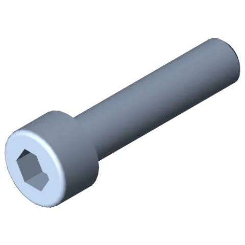 Hexagon Socket Head Cap Screw DIN 912 M5x22, bright zinc-plated