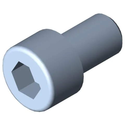 Hexagon Socket Head Cap Screw DIN 912 M10x16, bright zinc-plated