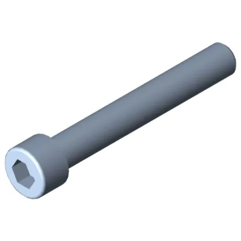 Hexagon Socket Head Cap Screw DIN 912 M10x70, bright zinc-plated