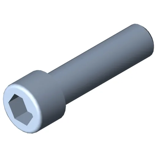 Hexagon Socket Head Cap Screw DIN 912 M12x45, bright zinc-plated