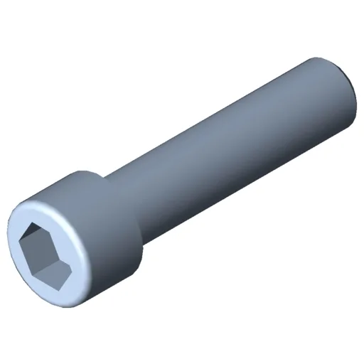 Hexagon Socket Head Cap Screw DIN 912 M12x50, bright zinc-plated