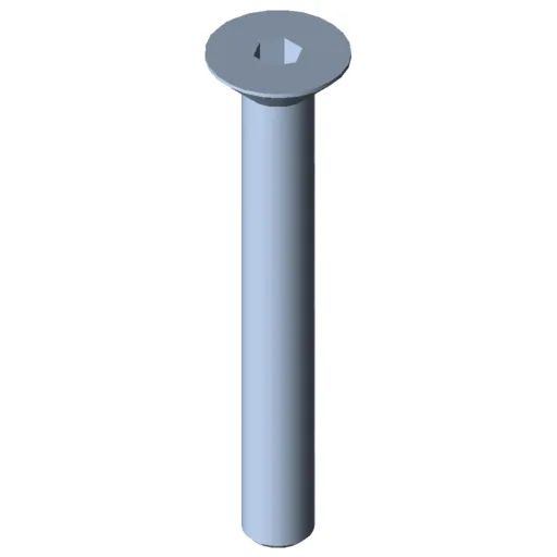 Countersunk Screw DIN 7991 M5x40, bright zinc-plated