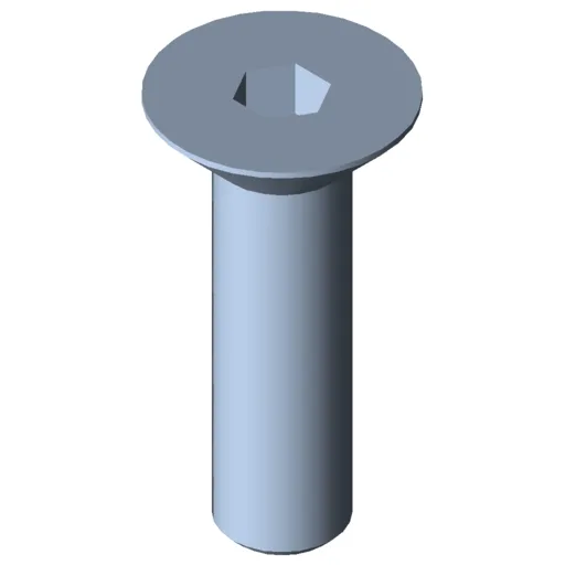 Countersunk Screw DIN 7991 M8x30, bright zinc-plated