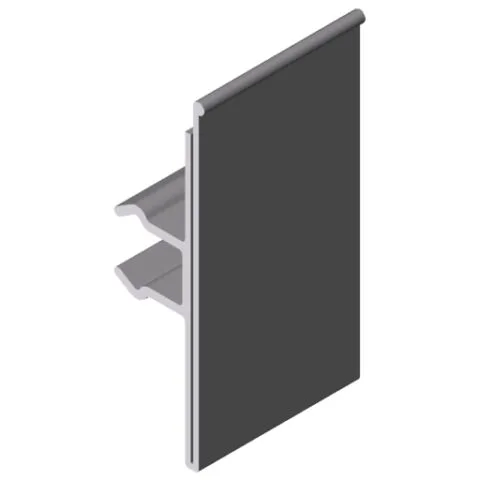 Label Profile 8 40 E, grey/transparent