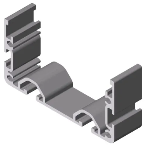 Castor Rail 6 80x40 E, natural