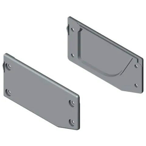 Storage Profile 8 120x60 Assembly Set, grey similar to RAL 7042