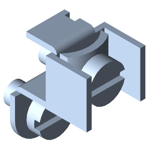 Earth Connection, Installation Column Profile, bright zinc-plated