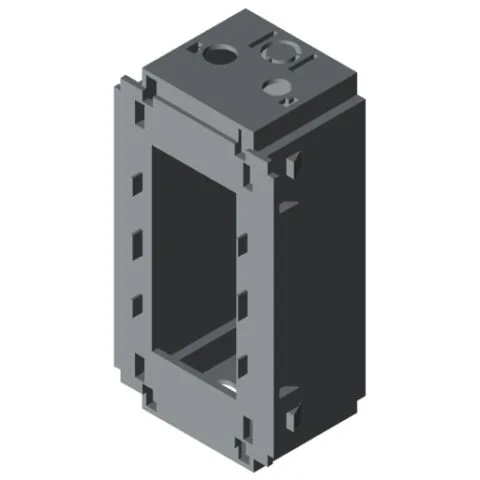 Mounting Box K76 M45 2 Gang, grey