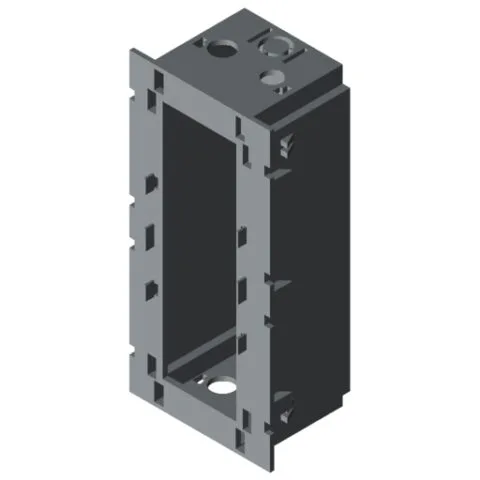 Mounting Box K76 M45 3 Gang, grey
