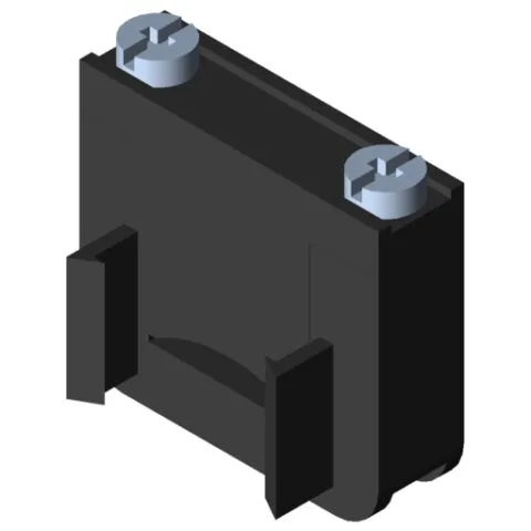 Strain Relief Device, Mounting Box K76, black