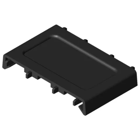 Cable Entry Protector K76 with Sealing Brush, black