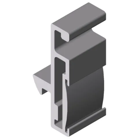 Tray Stop Profile 8 50x10, natural