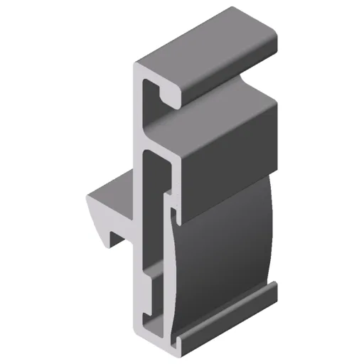 Tray Stop Profile 8 50x10 ESD, natural