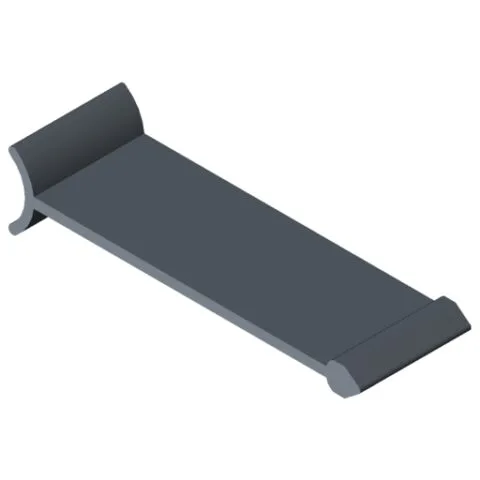 Partition Profile K56 K – XMS, grey similar to RAL 7046