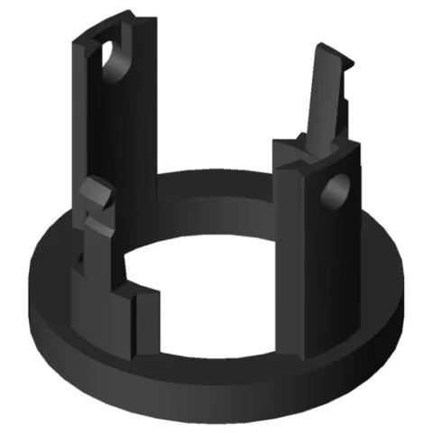 Plain Bearing Sleeve D40/D30 ESD, black similar to RAL 9005