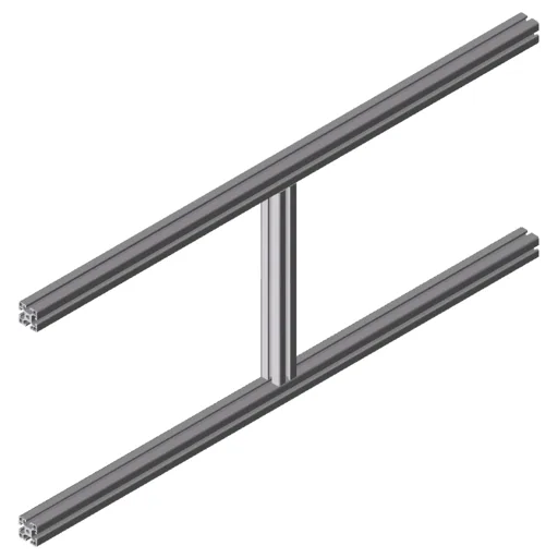 Table Upright Strut Set H - 1200