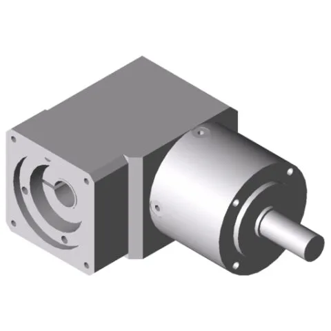 Gearbox WP 60-5, white aluminium, similar to RAL 9006