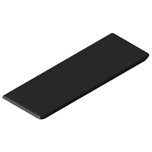 Automatic Angle Bracket Cap 8 80x80, black similar to RAL 9005