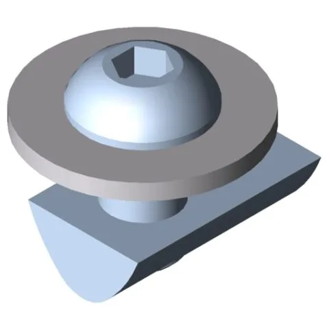 Fastening Set 8 for Castor swivel/fixed 140x110