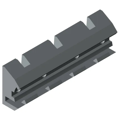 Bearing Block D30 100 D5-33, grey similar to RAL 7042