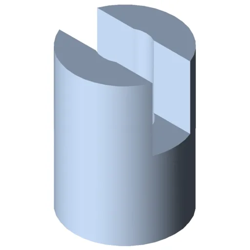 Threaded Insert, Profile Tube D30 heavy duty M8