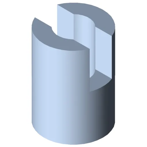 Threaded Insert, Profile Tube D30 heavy duty M10
