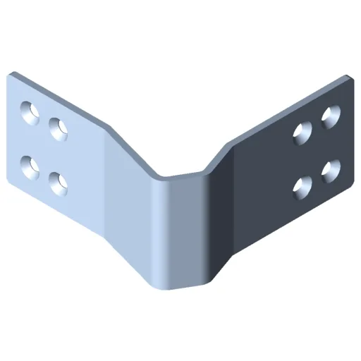 Corner Deflector Guard 8 St 160x160x80