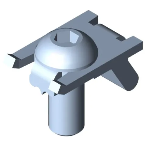 Standard-Fastening Set 8, one-sided