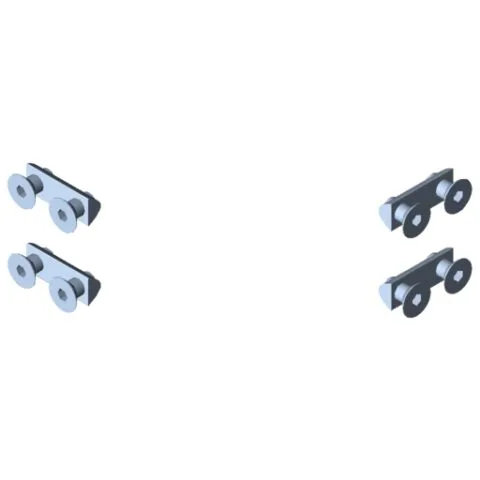Fastening Set for Corner Deflector Guard 8 St 160x160x80