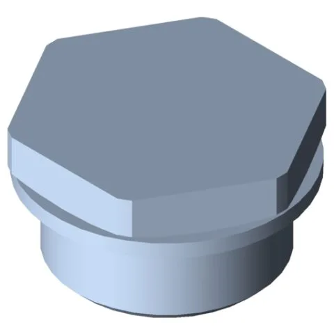 Screw Plug with Shoulder G1/2