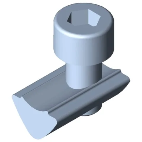 Fastening Set 6 3-5mm with Hexagon Socket Head Cap Screw M6