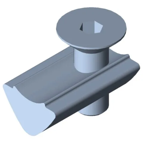 Fastening Set 6 3-5mm with Countersunk Screw M5