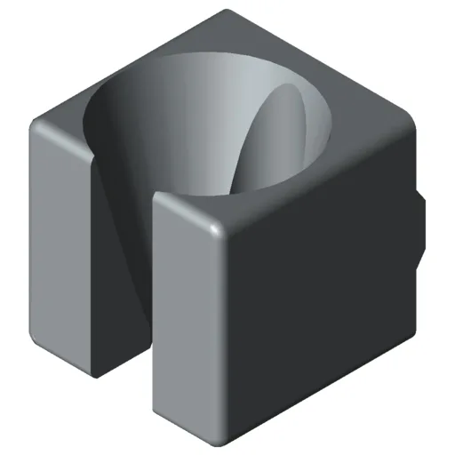 Screwdriver Holder 8 D12,5-D25, grey similar to RAL 7042