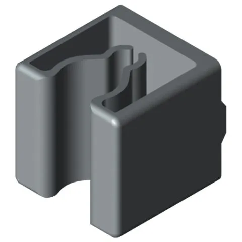 Pen Holder 8, grey similar to RAL 7042