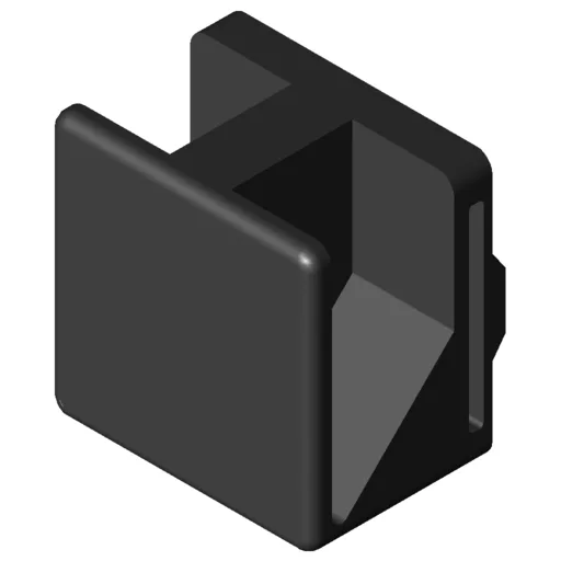 Spanner Holder 8, black similar to RAL 9005