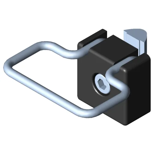 Pliers Holder 8 60x30, black similar to RAL 9005