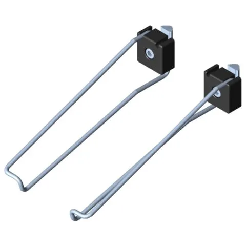Container Holder 8 160, black similar to RAL 9005
