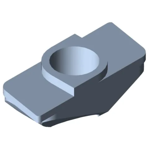 Automatic T-Slot Nut V 8 St M6, stainless