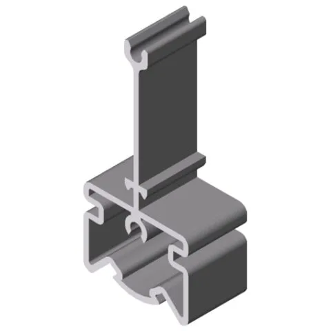 Guide Rail z Al, natural