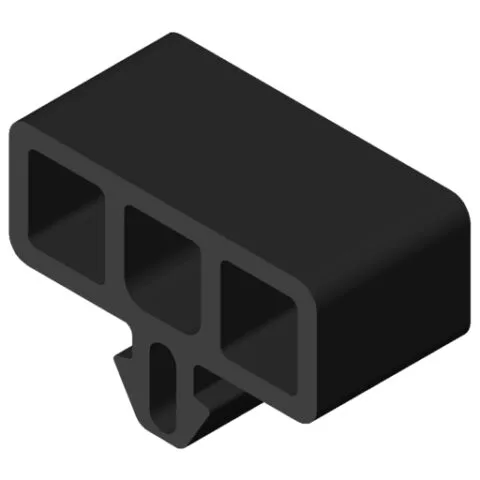 Protective Profile 8 40x16 ESD, black