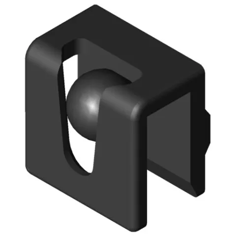 Document Holder 8, black similar to RAL 9005