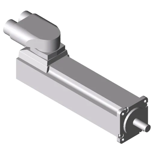Motor SE 40-035-3-90-AK-B, white aluminium, similar to RAL 9006