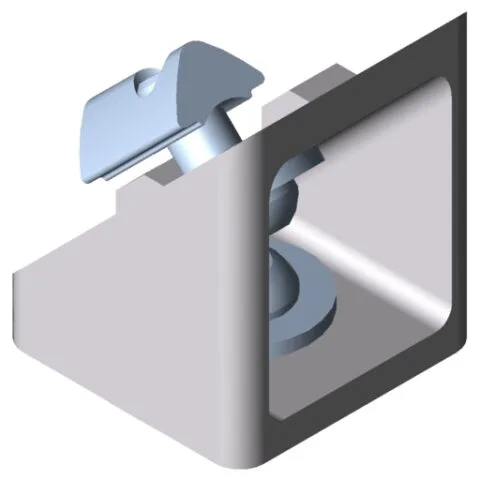 Angle Fastener 6 30x30-45°