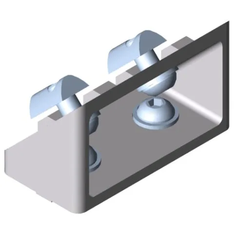 Angle Fastener 8 80x40-45°/80
